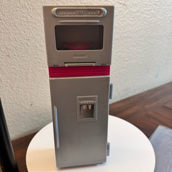 Other - 2007 Barbie Doll I Can Be A TV Chef Fridge Refrigerator Oven Kitchen Furniture